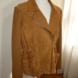 IMAN Leather Jacket Size L